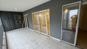 Balcony in 4 BHK Apartment at Godrej Woods, Sector 43 – for Rent