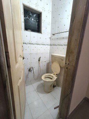 Bathroom in 1 BHK Apartment at Baba Shrishti, Nerul – for Rent