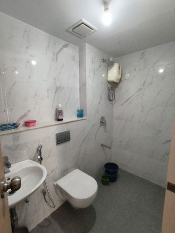 Bathroom in 2.5 BHK Apartment at Lodha Codename Premier, Dombivli East – for Rent
