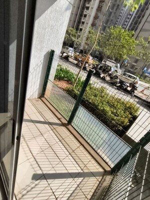 Balcony in 2.5 BHK Apartment at Lodha Codename Premier, Dombivli East – for Rent