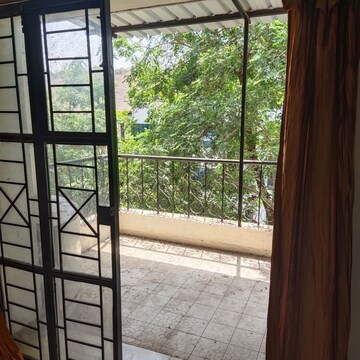Balcony in 4 BHK Apartment at Ved Bhavan Apartment, Kothrud – for Rent