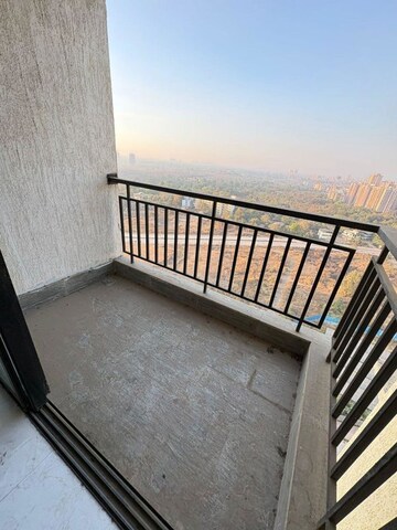 Balcony in 2 BHK Apartment at Runwal Gardens Phase 2, Dombivli East – for Rent