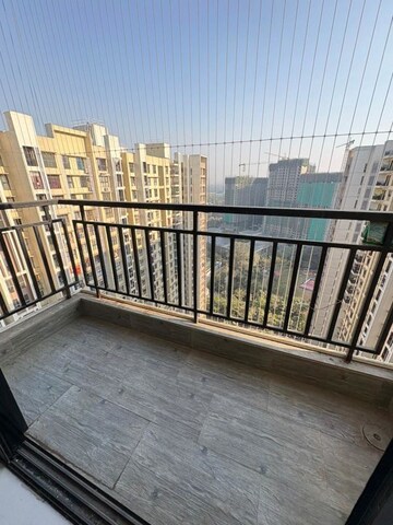 Balcony in 2 BHK Apartment at Runwal Gardens Phase 2, Dombivli East – for Rent