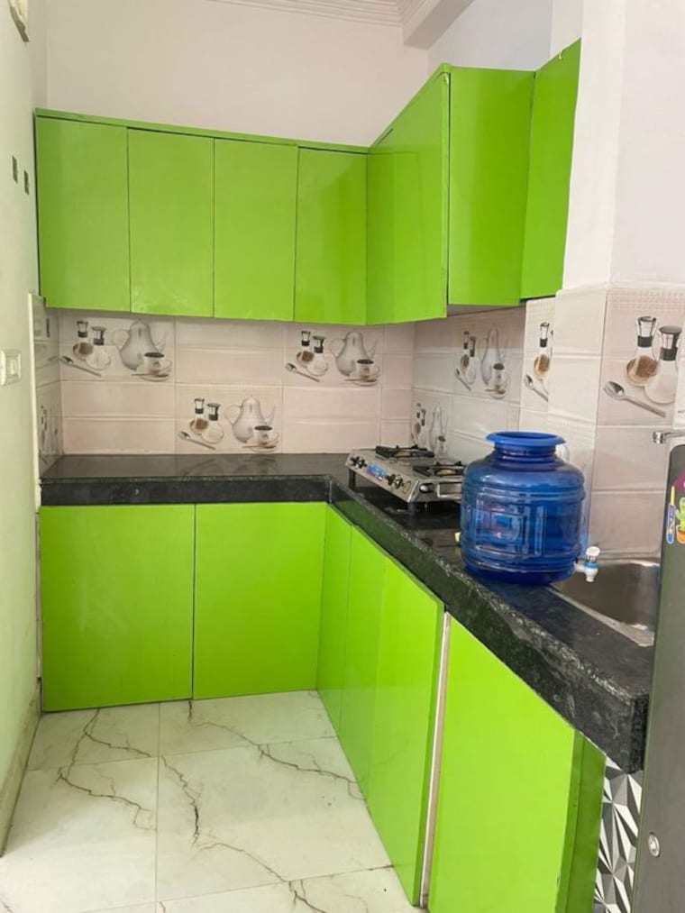 Kitchen, saket 1 RK 300 Sq.Ft. Apartment In Saket Delhi 9820250