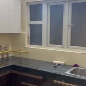 Kitchen in 4 BHK Apartment at UPAVP Ganga Yamuna And Hindon Enclave, Pratap Vihar – for Rent