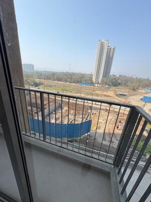 Balcony in 1 BHK Apartment at Runwal Gardens Phase I, Dombivli East – for Rent