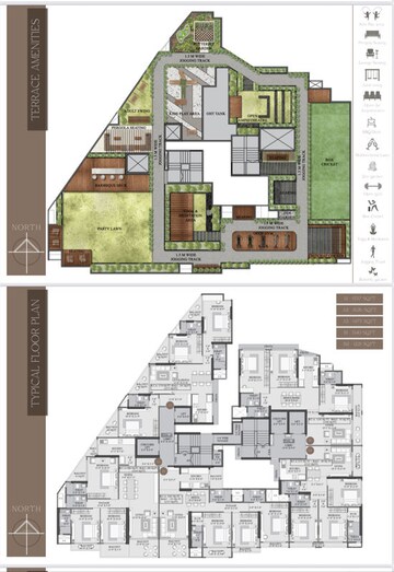 Master Plan in 5 BHK Apartment at Shree Suraj Park Grandeur, Vile Parle West – for Sale