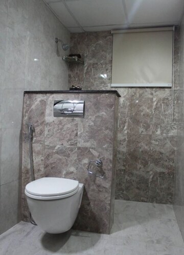 Bathroom in 2 BHK Apartment at Golf Edge, Gachibowli – for Rent