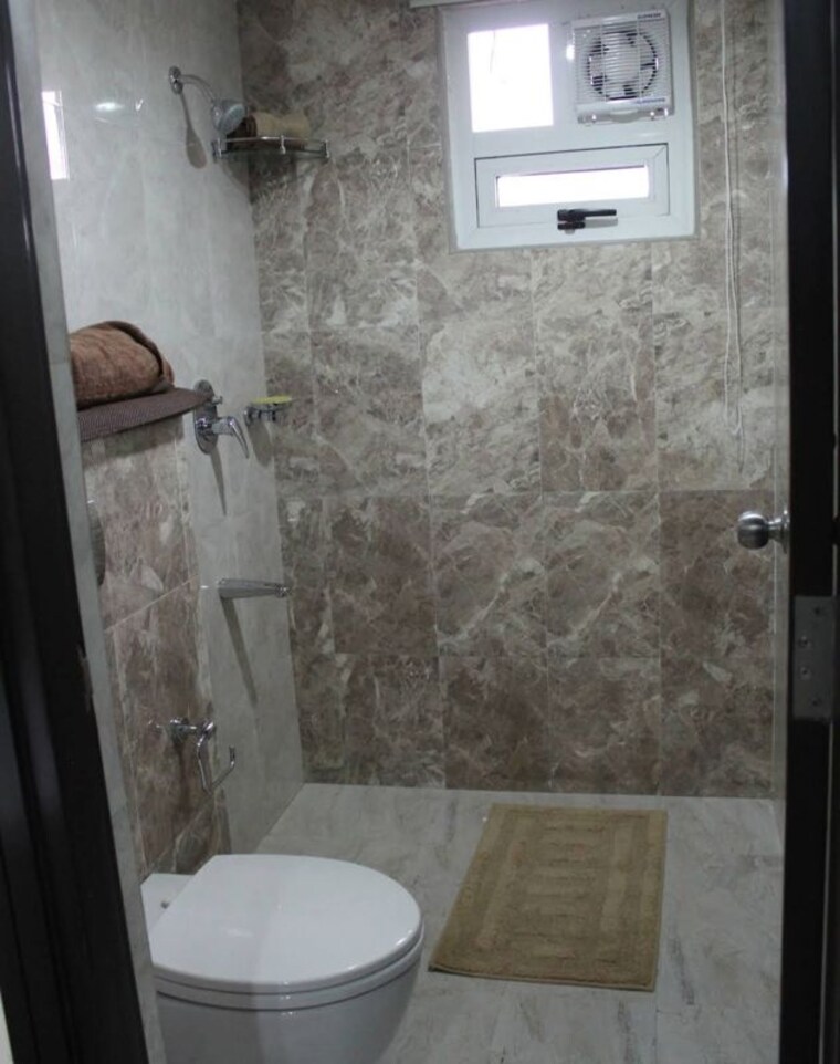 Bathroom, golf-edge 2 Bedroom 1100 Sq.Ft. Apartment In Gachibowli Hyderabad 9820326