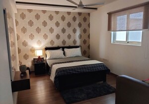 Living Room in 2 BHK Apartment at Golf Edge, Gachibowli – for Rent