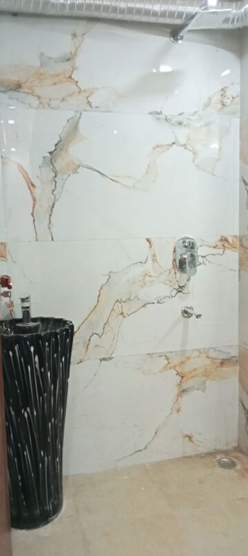 Bathroom in 1 BHK Builder Floor at Panchsheel Vihar – for Rent