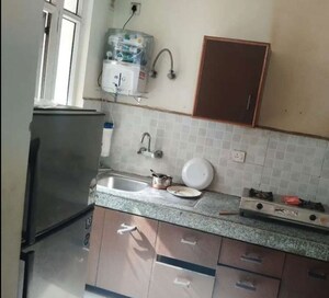 Kitchen in 2 BHK Apartment at Gomti Nagar – for Rent