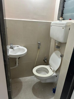 Bathroom in 2 BHK Apartment at Laabh Gloria, Ghodbunder Road – for Sale
