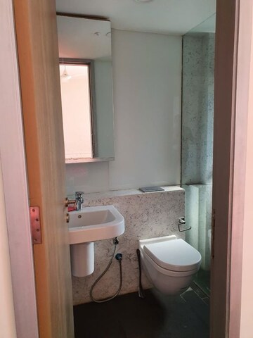 Bathroom in 2 BHK Apartment at New Cuffe Parade, Wadala – for Rent