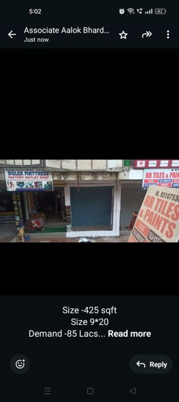  Shop – Exterior View View at Raj Nagar Extension - for Sale
