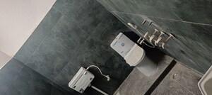 Kitchen in 2 BHK Builder Floor at Ganesh Nagar – for Rent