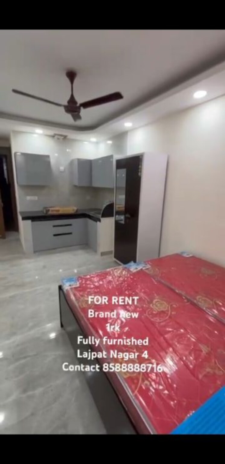 Bedroom, lajpat nagar 4 1 Bedroom 400 Sq.Ft. Builder Floor In Lajpat Nagar 4 Delhi 9820465