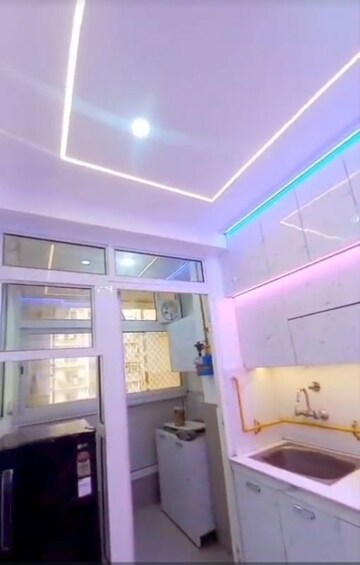 Kitchen in 3 BHK Apartment at Raj Nagar Extension – for Sale