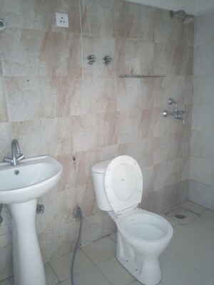 Bathroom in 3 BHK Apartment at Ajnara Homes, Sector 16b Greater Noida – for Rent