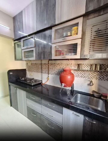 Kitchen in 1 BHK Apartment at Medha CHS, Kandivali West – for Sale