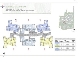 Master Plan in 3 BHK Apartment at Prestige Park Grove, Whitefield – for Sale