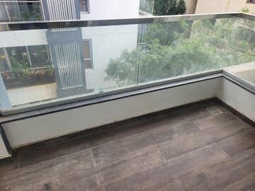 Balcony in 3 BHK Apartment at Sushil Akashdeep CHS, Bhosale Nagar – for Rent