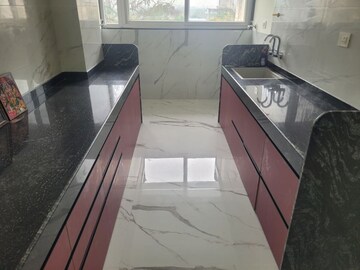 Kitchen in 3 BHK Apartment at Sushil Akashdeep CHS, Bhosale Nagar – for Rent