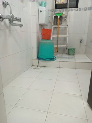 Bathroom in 2 BHK Apartment at Swagat Shilp, Prabhat Road – for Rent