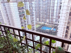 Balcony in 2 BHK Apartment at Ajnara Le Garden, Sector 16b Greater Noida – for Sale