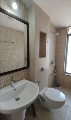 Bathroom in 2 BHK Apartment at Lodha Splendora, Ghodbunder Road – for Rent
