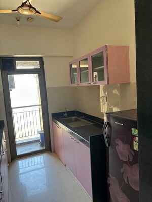 Kitchen in 2 BHK Apartment at Lodha Splendora, Ghodbunder Road – for Rent