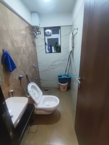 Bathroom in 3 BHK Apartment at Sanghvi Infenia, Santacruz East – for Rent