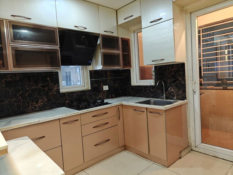 Kitchen, marina-skies 3 Bedroom 1650 Sq.Ft. Apartment In Hi Tech City Hyderabad 9820775