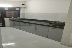 Kitchen in 2 BHK Builder Floor at Runwal Garden City, Balkum Pada – for Sale