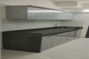 Kitchen in 2 BHK Builder Floor at Runwal Garden City, Balkum Pada – for Sale