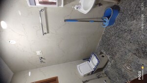 Bathroom in 1 BHK Builder Floor at Mehrauli – for Rent