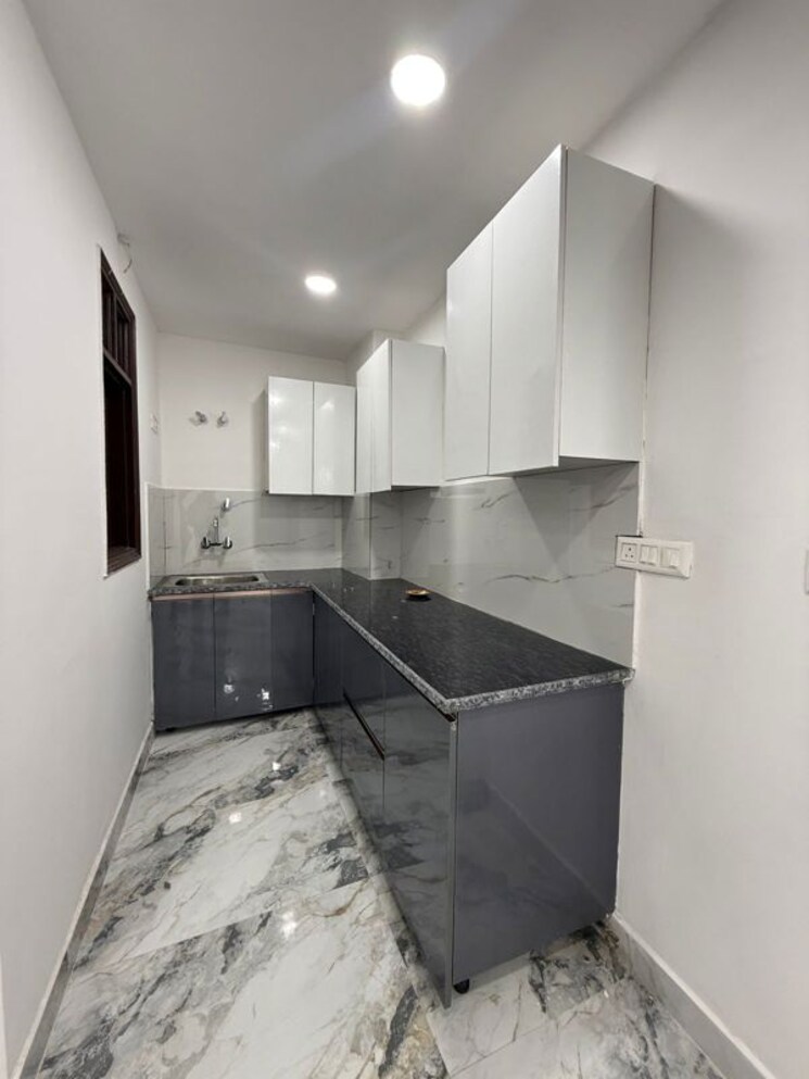 Kitchen, palm-residency-chhatarpur 2 Bedroom 900 Sq.Ft. Builder Floor In Chattarpur Delhi 9820819