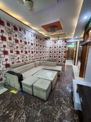 Living Room in 2 BHK Apartment at Sector 19 Dwarka – for Rent