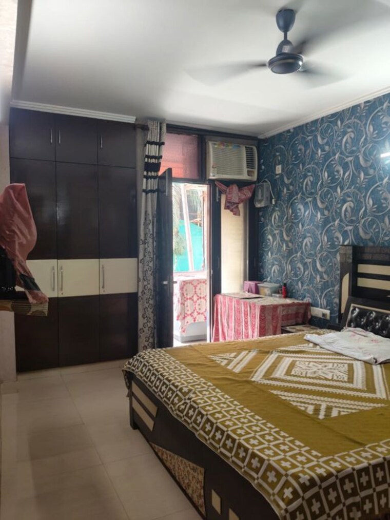 Bedroom, malviya nagar 3 Bedroom 1450 Sq.Ft. Builder Floor In Malviya Nagar Delhi 9334608