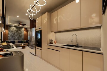 Kitchen in 4 BHK Builder Floor at BPTP Astaire Gardens, Sector 70a – for Sale