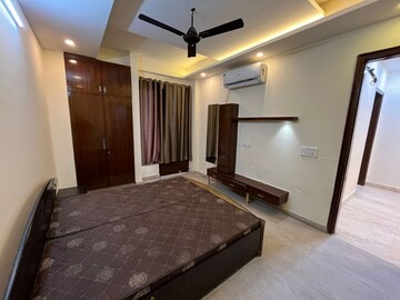 Bedroom in 3 BHK Builder Floor at Sushant Lok I – for Rent