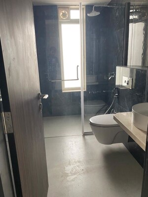 Bathroom in 2 BHK Apartment at Ajmera I Land Treon, Bhakti Park – for Rent