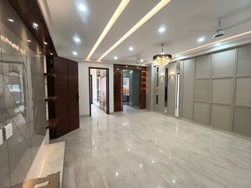 Living Room in 3 BHK Builder Floor at Sarvapriya Vihar – for Sale