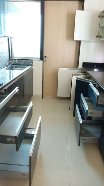 Staircase in 3 BHK Apartment at Ajmera Aeon, Bhakti Park – for Rent