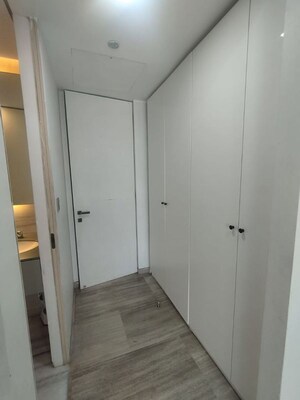 Building Lobby in 4 BHK Apartment at Lodha World Crest, Worli – for Rent