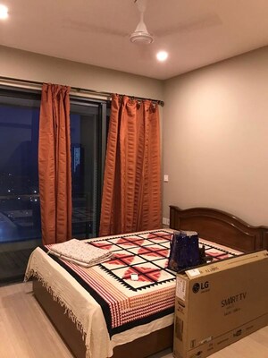 Bedroom in 3 BHK Apartment at Lodha Aura, Wadala – for Rent
