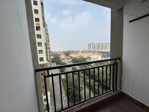 Balcony in 3 BHK Apartment at Cybercity Rainbow Vistas, Hi Tech City – for Rent