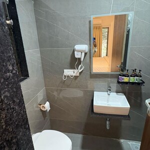 Bathroom in 1 BHK Apartment at Powai – for Rent