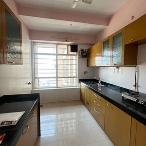 Kitchen in 3 BHK Apartment at Grandeur Tower, Maratha Colony – for Rent