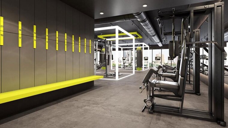 Gym, tharwani-vedant-millenia 2 Bedroom 630 Sq.Ft. Apartment In Titwala Thane 9821478